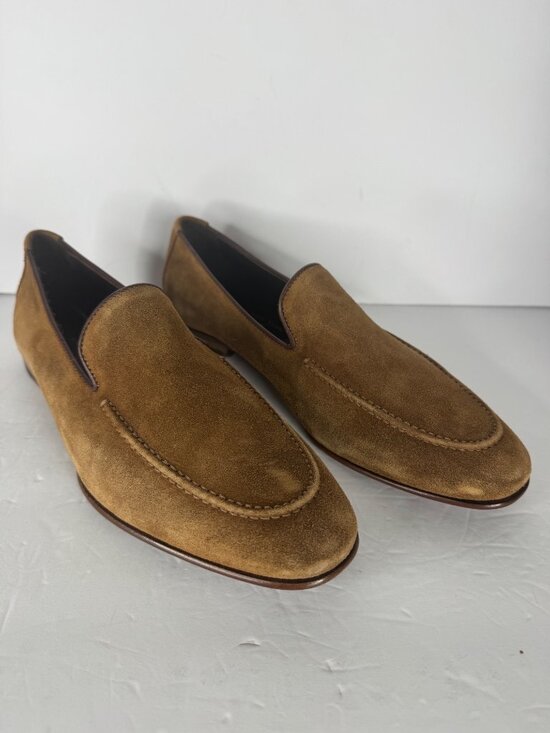 TO BOOT NEW YORK Beamon Suede Loafer Men\'s Size 7 Brown $450 main image 8